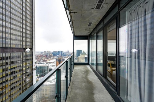 Balcon - 3802-720 Rue St-Jacques, Montréal (Ville-Marie), QC - Outdoor With Balcony With Exterior