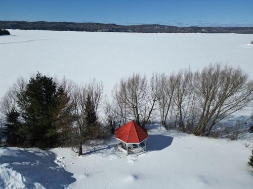 Photo aérienne - 1269 2E Rang N., Saint-Édouard-De-Fabre, QC - Outdoor With View