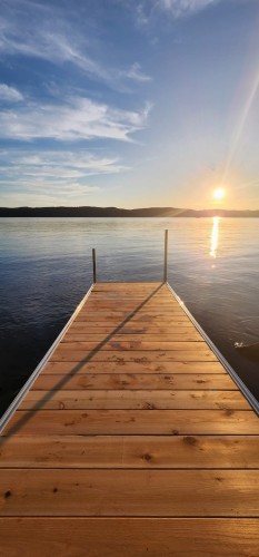 Bord de l'eau - 1269 2E Rang N., Saint-Édouard-De-Fabre, QC - Outdoor With Body Of Water With View