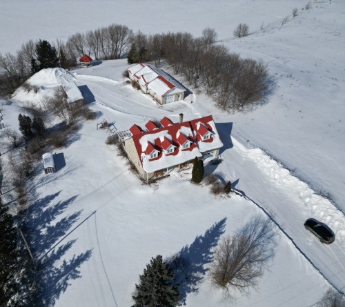 Photo aérienne - 1269 2E Rang N., Saint-Édouard-De-Fabre, QC - Outdoor With View