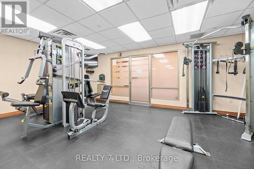 303 - 175 Cedar Avenue, Richmond Hill, ON - Indoor Photo Showing Gym Room