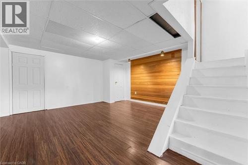 Finished basement living and recreation area - 40 West 3Rd Street, Hamilton, ON - Indoor Photo Showing Other Room