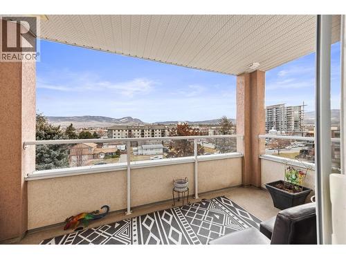 Patio 2 off Bedroom - 1895 Ambrosi Road Unit# 502, Kelowna, BC - Outdoor With Exterior