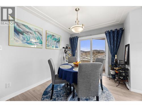Dining - 1895 Ambrosi Road Unit# 502, Kelowna, BC - Indoor Photo Showing Dining Room
