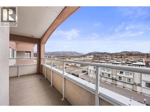 Patio off Living Room - 1895 Ambrosi Road Unit# 502, Kelowna, BC - Outdoor With View With Exterior