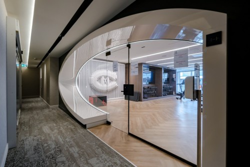 Salle d'exercice - Th5-1288 Rue St-Antoine O., Montréal (Ville-Marie), QC - Indoor Photo Showing Other Room