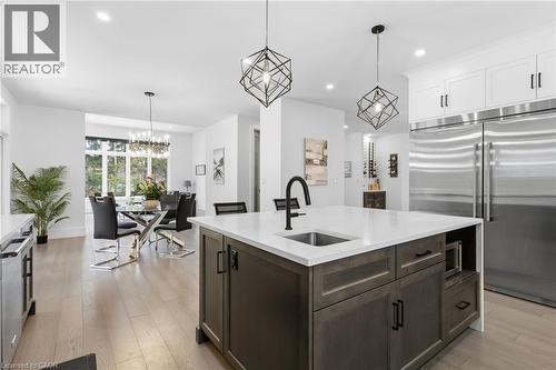 817 King Road, Burlington, ON - Indoor Photo Showing Kitchen With Stainless Steel Kitchen With Upgraded Kitchen