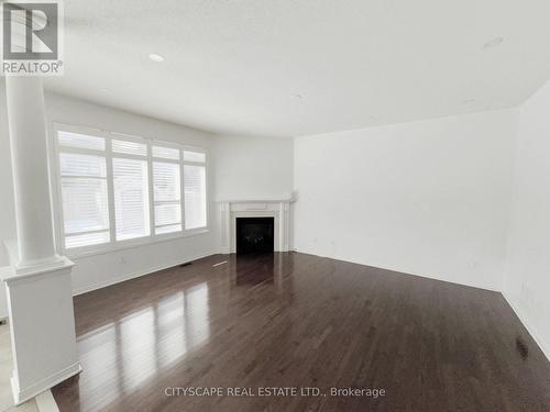 Family Room - 5476 Freshwater Drive, Mississauga, ON - Indoor Photo Showing Other Room With Fireplace
