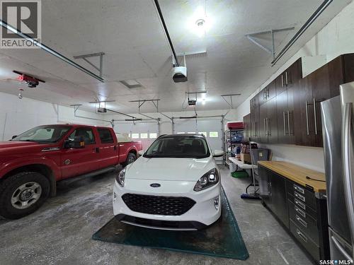 247 Moose Road, Crooked Lake, SK - Indoor Photo Showing Garage