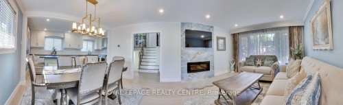 2039 Davebrook Road, Mississauga, ON - Indoor With Fireplace