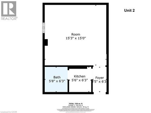 Unit 2 - 93 John Street S, Hamilton, ON 