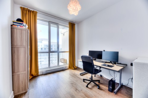 Bedroom - Ph1107-5265 Av. De Courtrai, Montréal (Côte-Des-Neiges/Notre-Dame-De-Grâce), QC - Indoor Photo Showing Office