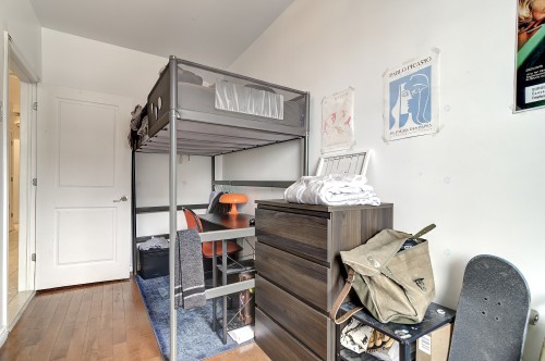 Bedroom - 8043 Rue St-Dominique, Montréal (Villeray/Saint-Michel/Parc-Extension), QC - Indoor Photo Showing Office