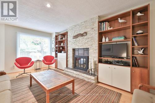 1995 Pitagora Court, Mississauga, ON - Indoor Photo Showing Other Room With Fireplace