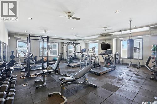 504 1015 Patrick Crescent, Saskatoon, SK - Indoor Photo Showing Gym Room