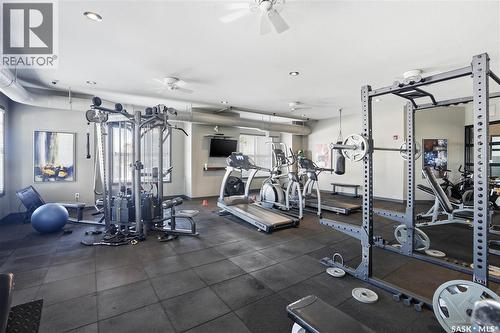 504 1015 Patrick Crescent, Saskatoon, SK - Indoor Photo Showing Gym Room
