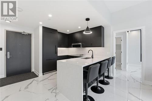 180 George Street Unit# Ph206, Ottawa, ON - Indoor Photo Showing Kitchen With Upgraded Kitchen