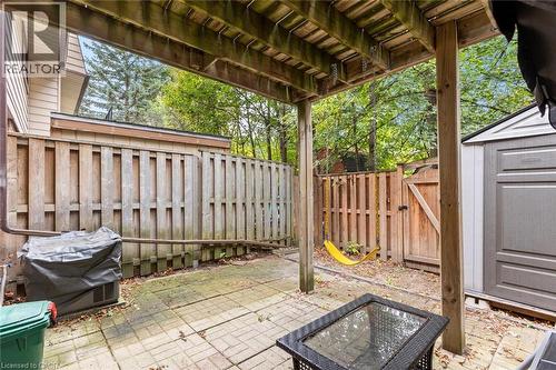 49 Cedarwoods Crescent Unit# 48, Kitchener, ON - Outdoor With Deck Patio Veranda With Exterior