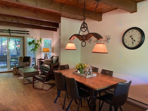 Dining Room - 893 Ch. Des Éperviers, Piedmont, QC - Indoor Photo Showing Dining Room