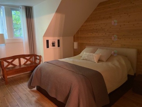 Master Bedroom - 893 Ch. Des Éperviers, Piedmont, QC - Indoor Photo Showing Bedroom