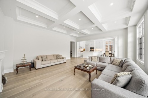 16 Gianvito Crescent, King, ON - Indoor Photo Showing Living Room With Fireplace