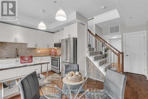 D - 124 Guigues Avenue, Ottawa, ON - Indoor Photo Showing Kitchen With Stainless Steel Kitchen With Upgraded Kitchen