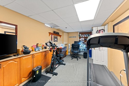 6164 Osprey Boulevard, Mississauga, ON - Indoor Photo Showing Gym Room
