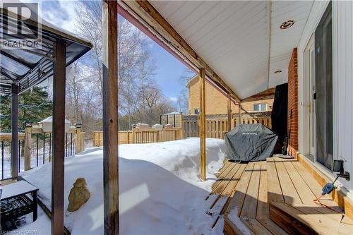583 Rustic Drive, Waterloo, ON - Outdoor With Deck Patio Veranda With Exterior