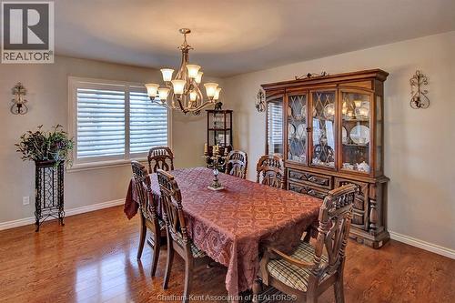 15 O'Neil Street, Chatham, ON - Indoor Photo Showing Dining Room