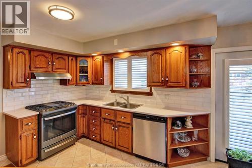 15 O'Neil Street, Chatham, ON - Indoor Photo Showing Kitchen With Double Sink