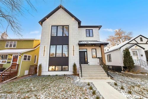 345 Beaverbrook Street, Winnipeg, MB - Outdoor With Facade
