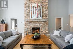 The fireplace says it all - warm & welcoming! - 