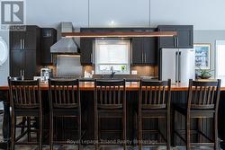 Conversations linger  long after dinner ends here - 