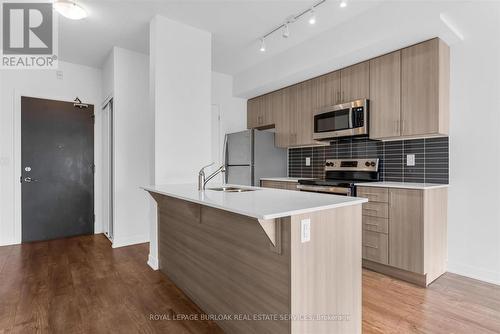 612 - 550 North Service Road N, Grimsby, ON - Indoor Photo Showing Kitchen With Stainless Steel Kitchen