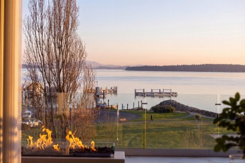 #401-9570 Fifth St, Sidney, BC - Outdoor With Body Of Water With View