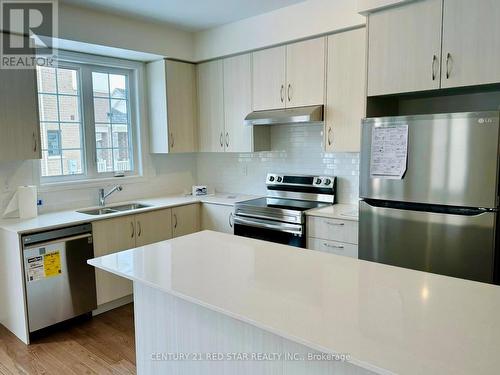 441 Bergamot Avenue, Milton, ON - Indoor Photo Showing Kitchen With Stainless Steel Kitchen With Double Sink