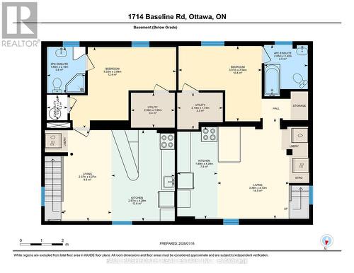 iGuide Floor Plan-Basement - 1714 Baseline Road, Ottawa, ON - Other