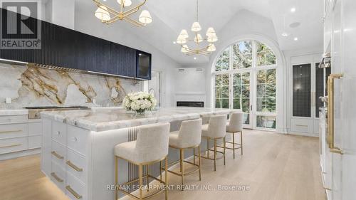 Virtually Staged - 3320 Guelph Line, Burlington, ON - Indoor Photo Showing Dining Room