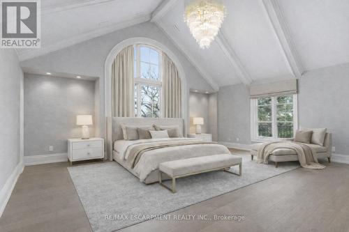 Virtually Staged - 3320 Guelph Line, Burlington, ON - Indoor Photo Showing Bedroom