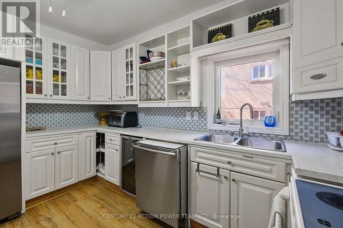 10 Lower Charlotte Street, Ottawa, ON - Indoor Photo Showing Kitchen With Double Sink