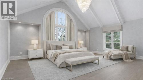 Virtually Staged - 3320 Guelph Line, Burlington, ON - Indoor Photo Showing Bedroom