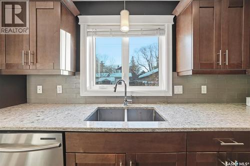2129 Coy Avenue, Saskatoon, SK - Indoor Photo Showing Kitchen With Upgraded Kitchen