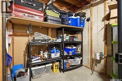 64 Craigie Bay, Regina, SK - Indoor Photo Showing Basement