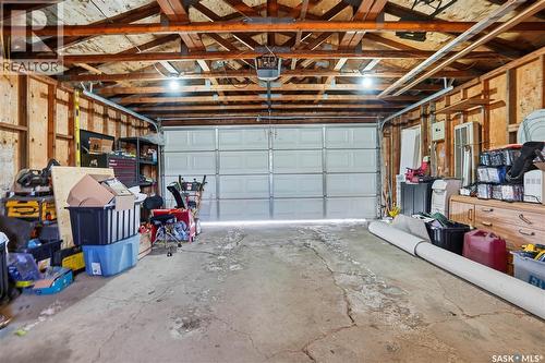 64 Craigie Bay, Regina, SK - Indoor Photo Showing Garage