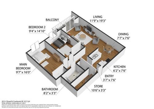 1304-2015 2Nd Street, Cranbrook, BC - Other