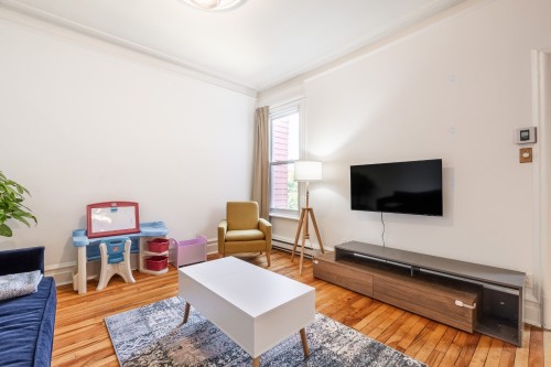 Salon - 523 Av. Ash, Montréal (Le Sud-Ouest), QC - Indoor Photo Showing Living Room