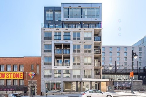 Front of Structure - 604-2100 Boul. St-Laurent, Montréal (Ville-Marie), QC - Outdoor With Balcony With Facade