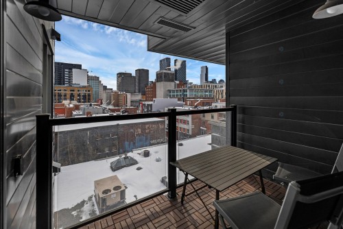 Balcony - 604-2100 Boul. St-Laurent, Montréal (Ville-Marie), QC - Outdoor With Balcony With Exterior
