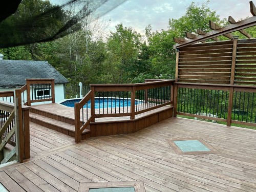 Courtyard - 989 Rue Labossière, Saint-Jérôme, QC 