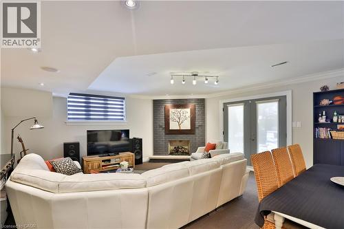 1436 Crescent Road, Mississauga, ON - Indoor With Fireplace